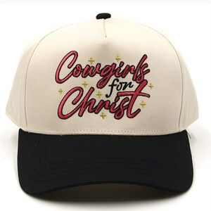 Cowgirls for Christ Embroidered Cap